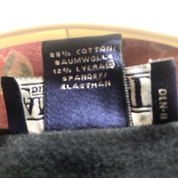 Lands End heavy, long black dress - Picture 11 of 11